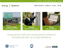 Tablet Screenshot of energysystems.dk